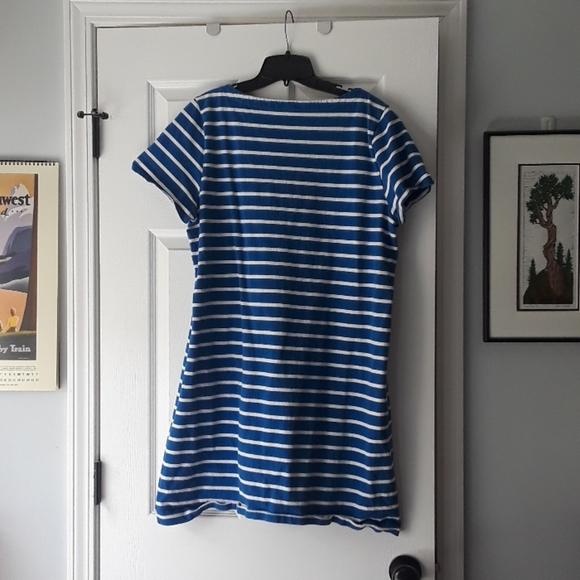 J. Crew Factory Nautical Stripe Dress - Picture 3 of 3